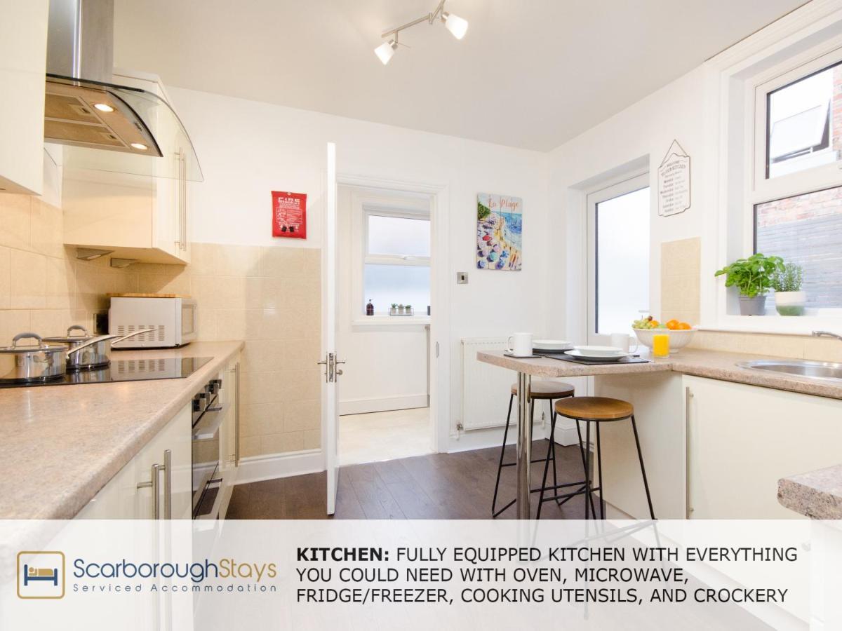 Scarborough Stays - Victorian Townhouse - 5 Bedrooms - Sleeps 9 Buitenkant foto