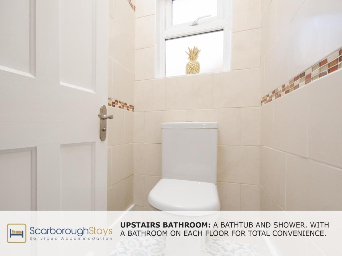 Scarborough Stays - Victorian Townhouse - 5 Bedrooms - Sleeps 9 Buitenkant foto