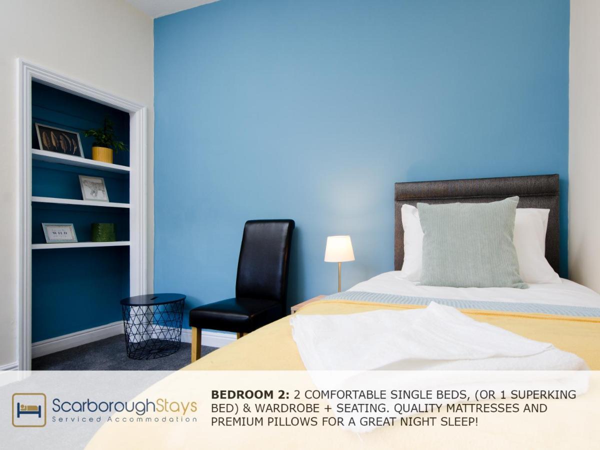 Scarborough Stays - Victorian Townhouse - 5 Bedrooms - Sleeps 9 Buitenkant foto