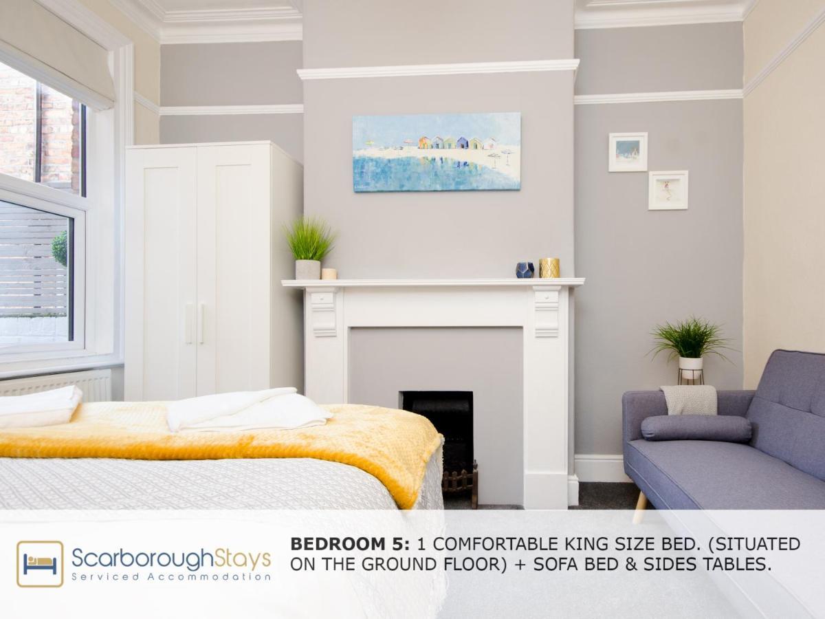 Scarborough Stays - Victorian Townhouse - 5 Bedrooms - Sleeps 9 Buitenkant foto