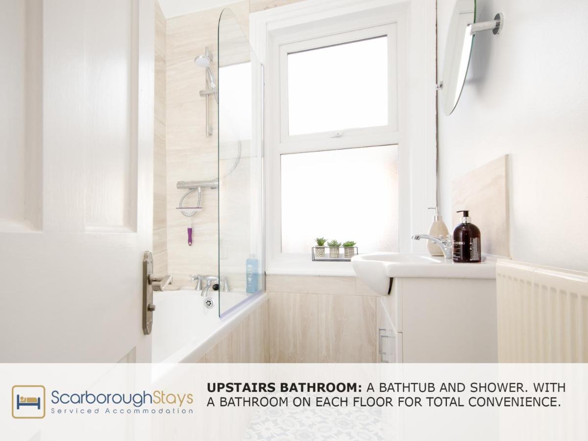 Scarborough Stays - Victorian Townhouse - 5 Bedrooms - Sleeps 9 Buitenkant foto