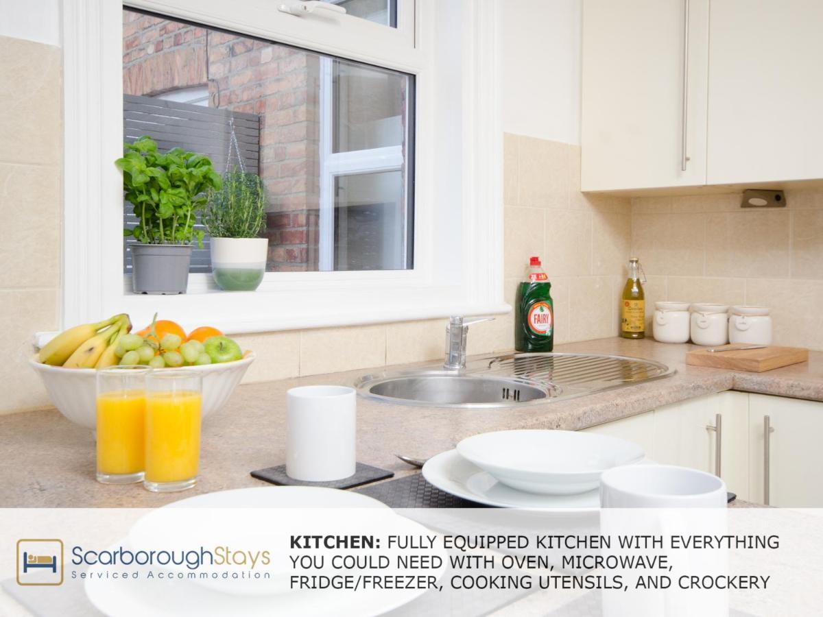 Scarborough Stays - Victorian Townhouse - 5 Bedrooms - Sleeps 9 Buitenkant foto