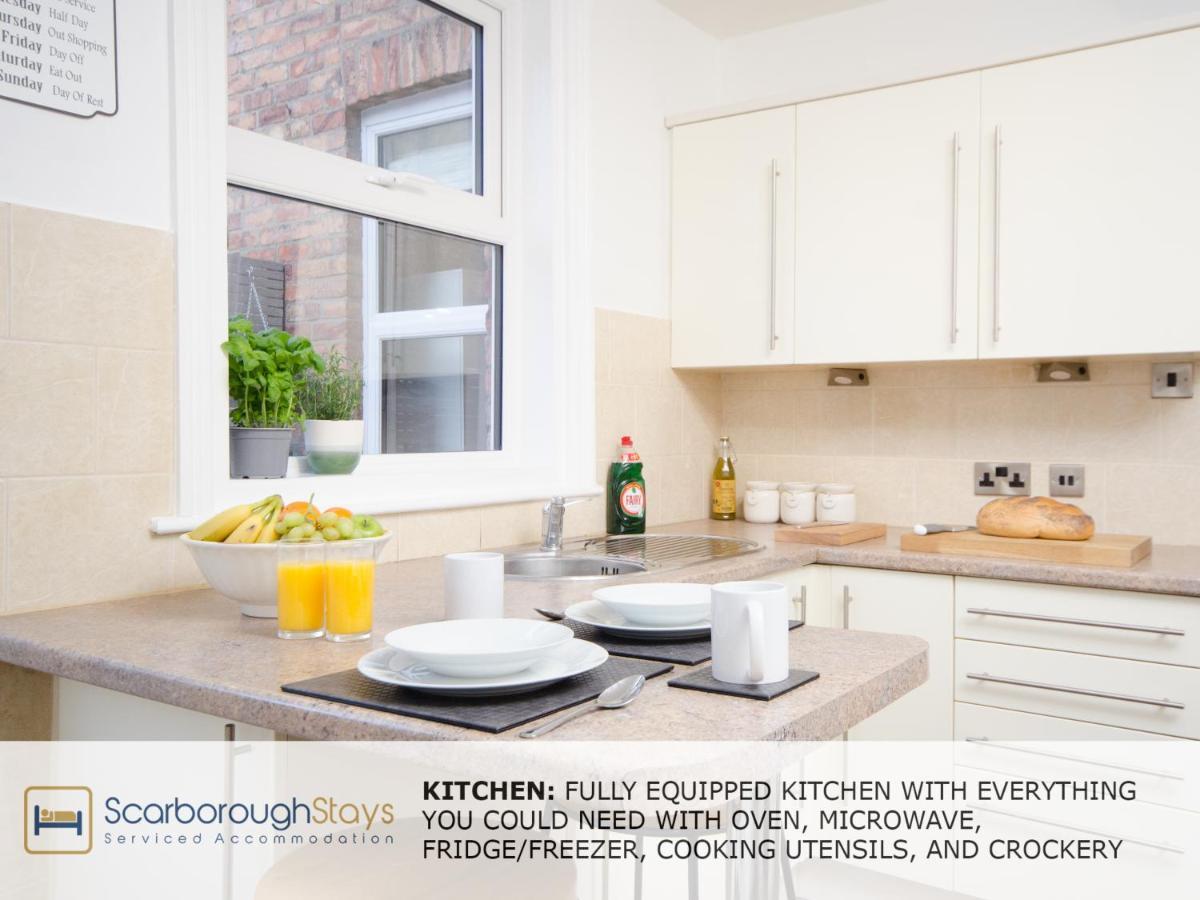 Scarborough Stays - Victorian Townhouse - 5 Bedrooms - Sleeps 9 Buitenkant foto
