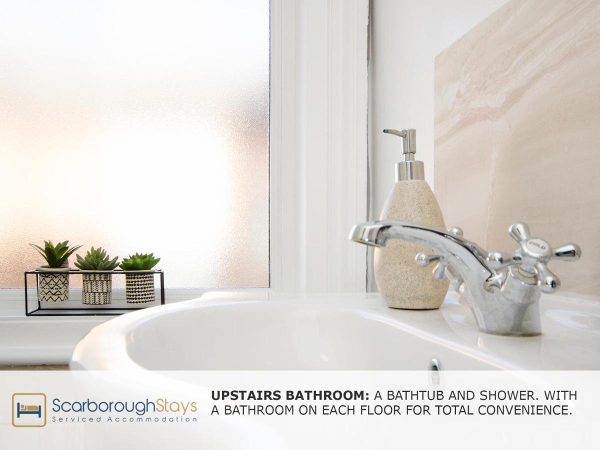 Scarborough Stays - Victorian Townhouse - 5 Bedrooms - Sleeps 9 Buitenkant foto