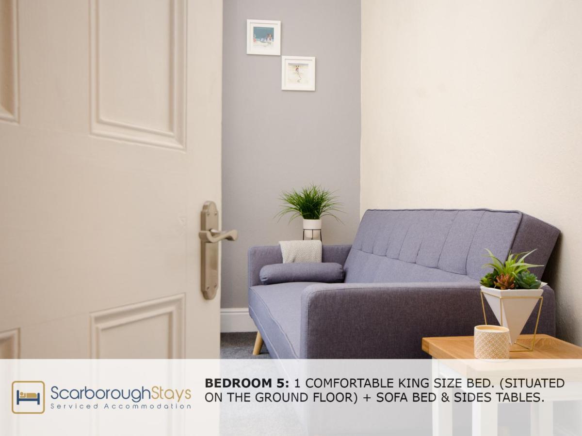Scarborough Stays - Victorian Townhouse - 5 Bedrooms - Sleeps 9 Buitenkant foto