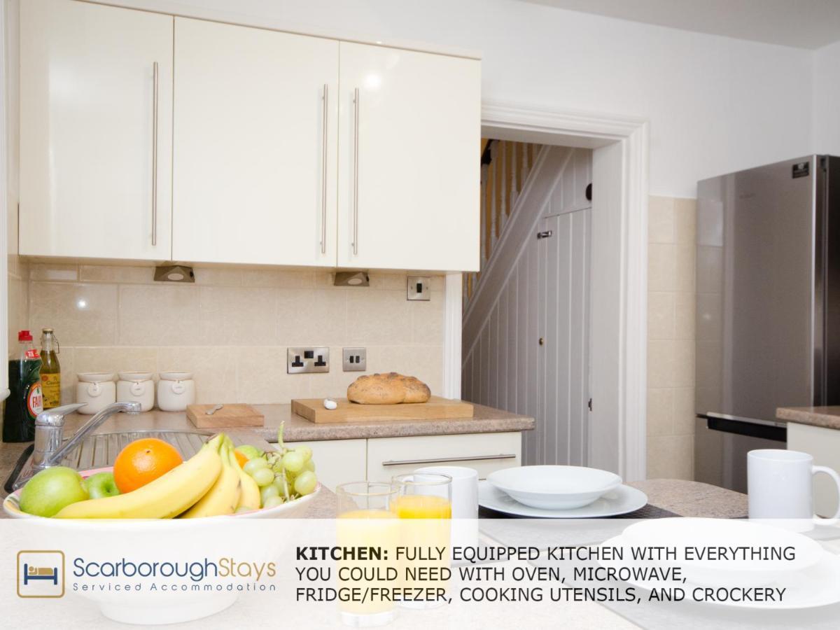 Scarborough Stays - Victorian Townhouse - 5 Bedrooms - Sleeps 9 Buitenkant foto